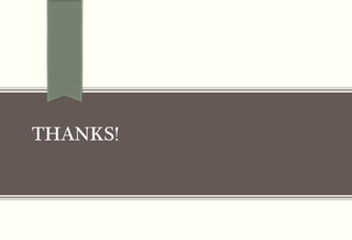 THANKS!
 