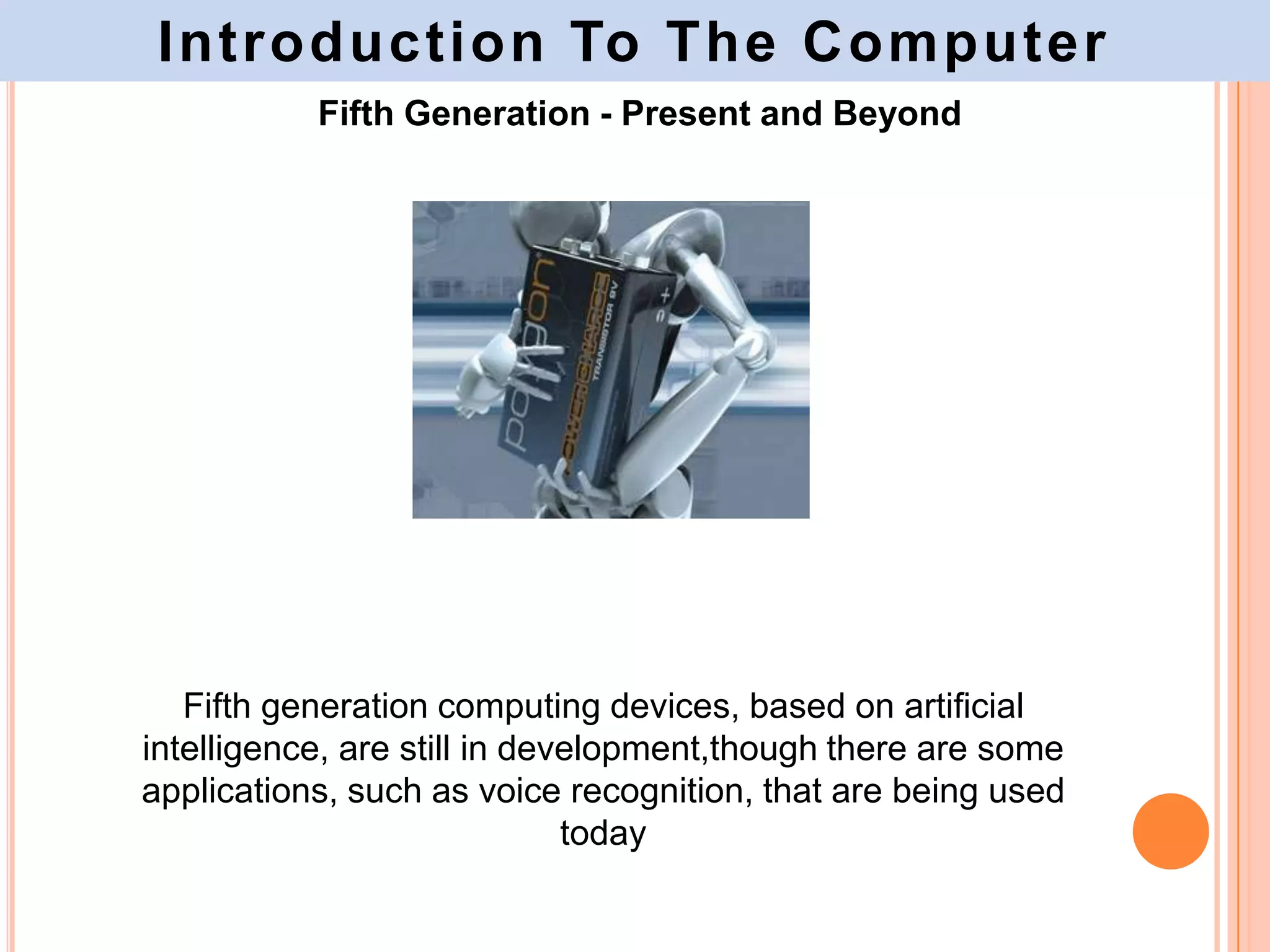 Evolution computer | PPTX