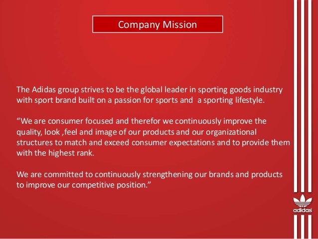 adidas company analysis