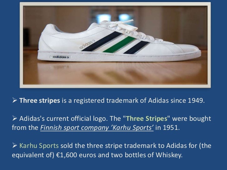 Evolution of the brand "adidas"