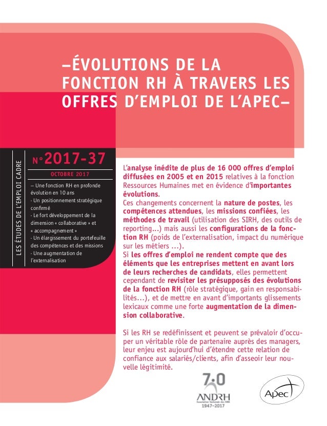 Offre d emploi charge des methodes outils et qualite en informatique