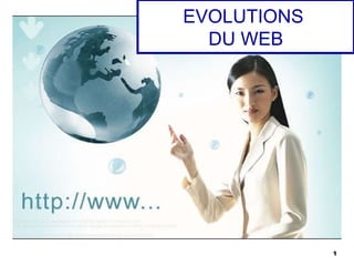 EVOLUTIONS  DU WEB 