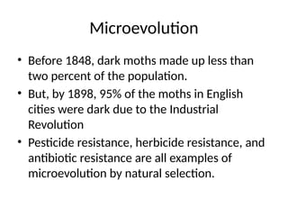 EVOLUTION Lecture Three.pptx for our generation | PPTX