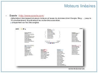 Moteurs graphiques
• SearchPoint : http://www.searchpoint.com
! © 2012
! quelques lenteurs
recherche [korean art]
 