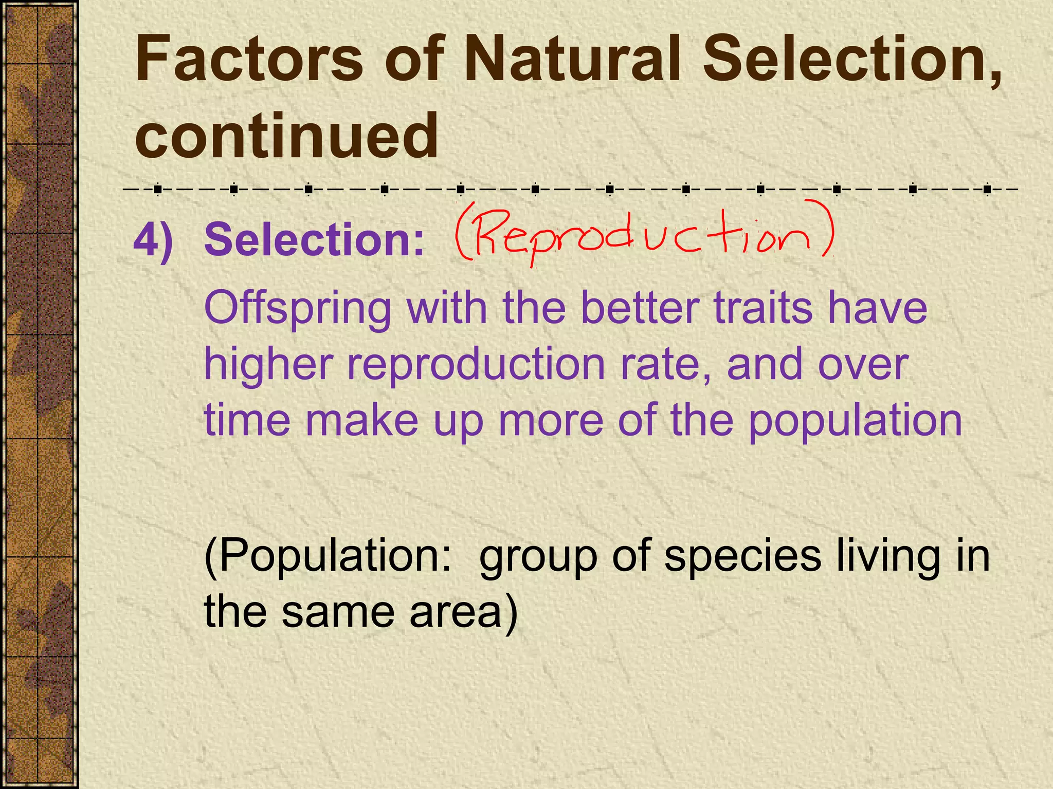 Evolution notes part 1 | PPT