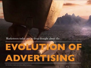 Evolution of Advertising