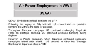 historical Evolution of Air Power Theories | PPTX