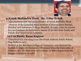 Evolution of bank in india