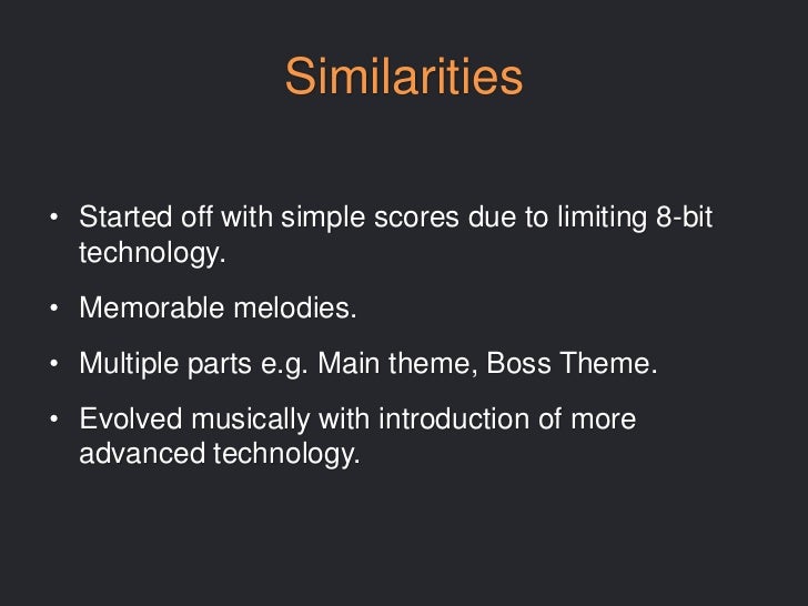 Evolution of computer game music