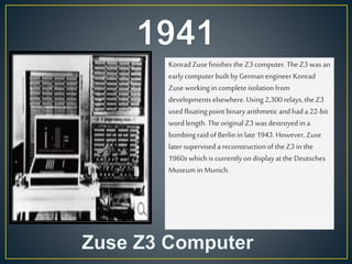 Evolution of computers | PPTX
