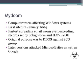 Evolution of Computer Viruses COSC 380 Spring 2013.pptx