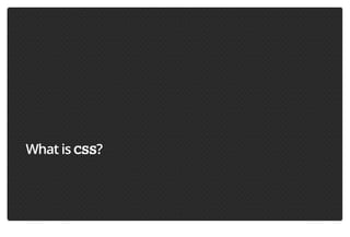 Evolution of CSS | PPT