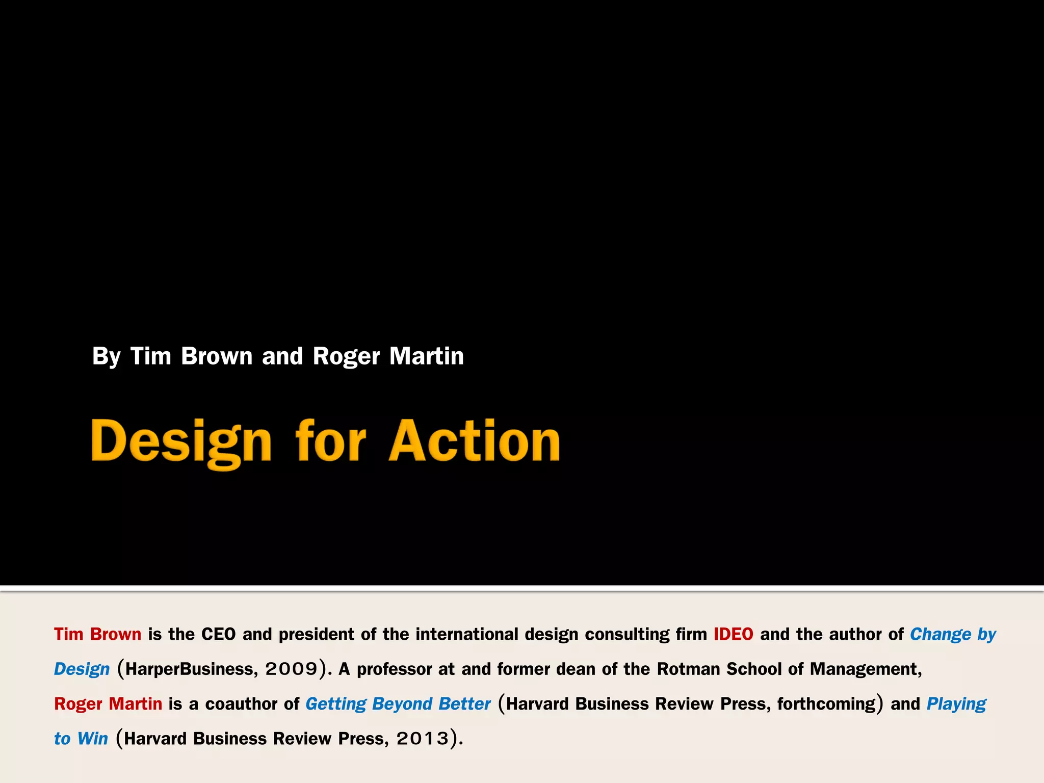 วิวัฒนาการความคิดการออกแบบ Evolution of design thinking | PDF