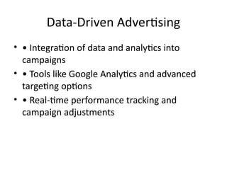 The Evolution of Digital Advertising in the Modern Era | PPTX