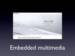Embedded multimedia

 
