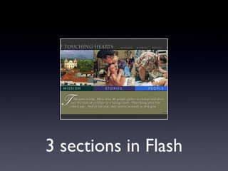 3 sections in Flash

 