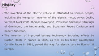 Evolution Of Electric Vehicle Psg Pptx Free Download Evolution Of Electric Vehicle Psg Pptx Free Download