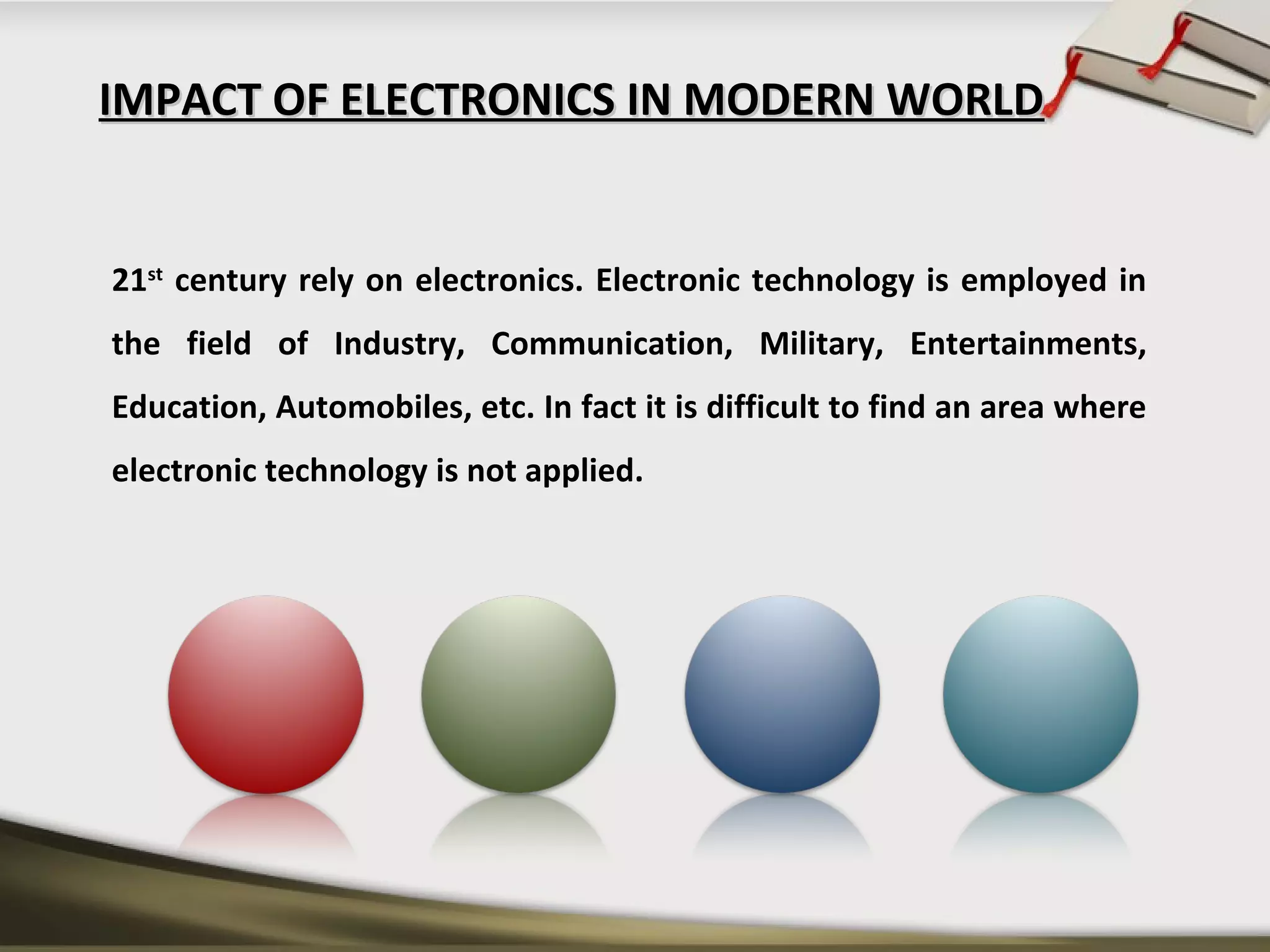 Evolution of electronics | PPT