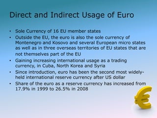 Introduction Euro Evolution and Threats to Euro | PDF