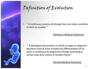 Evolution of face | PPTX