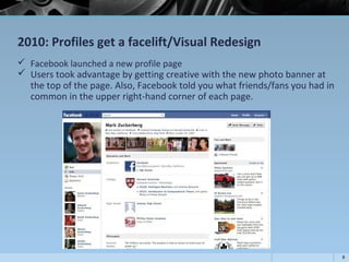 Evolution of facebook | PPT