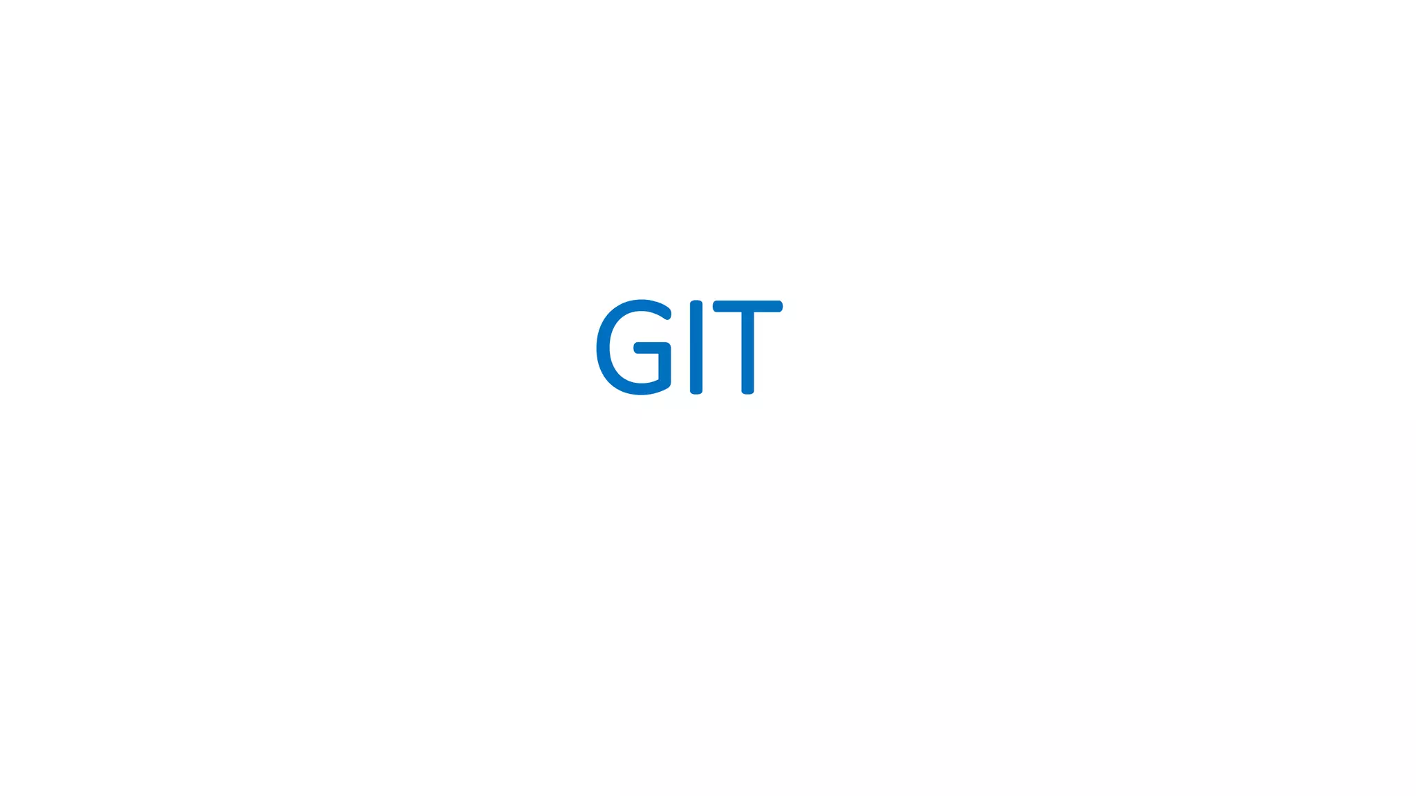Evolution of GIT - Linus Torvald's magic | PPT