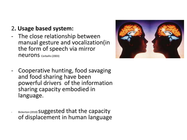 Evolution of human language final | PPTX | Genetics | Science