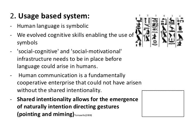 Evolution of human language final