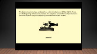 Evolution of ict, networking , and types