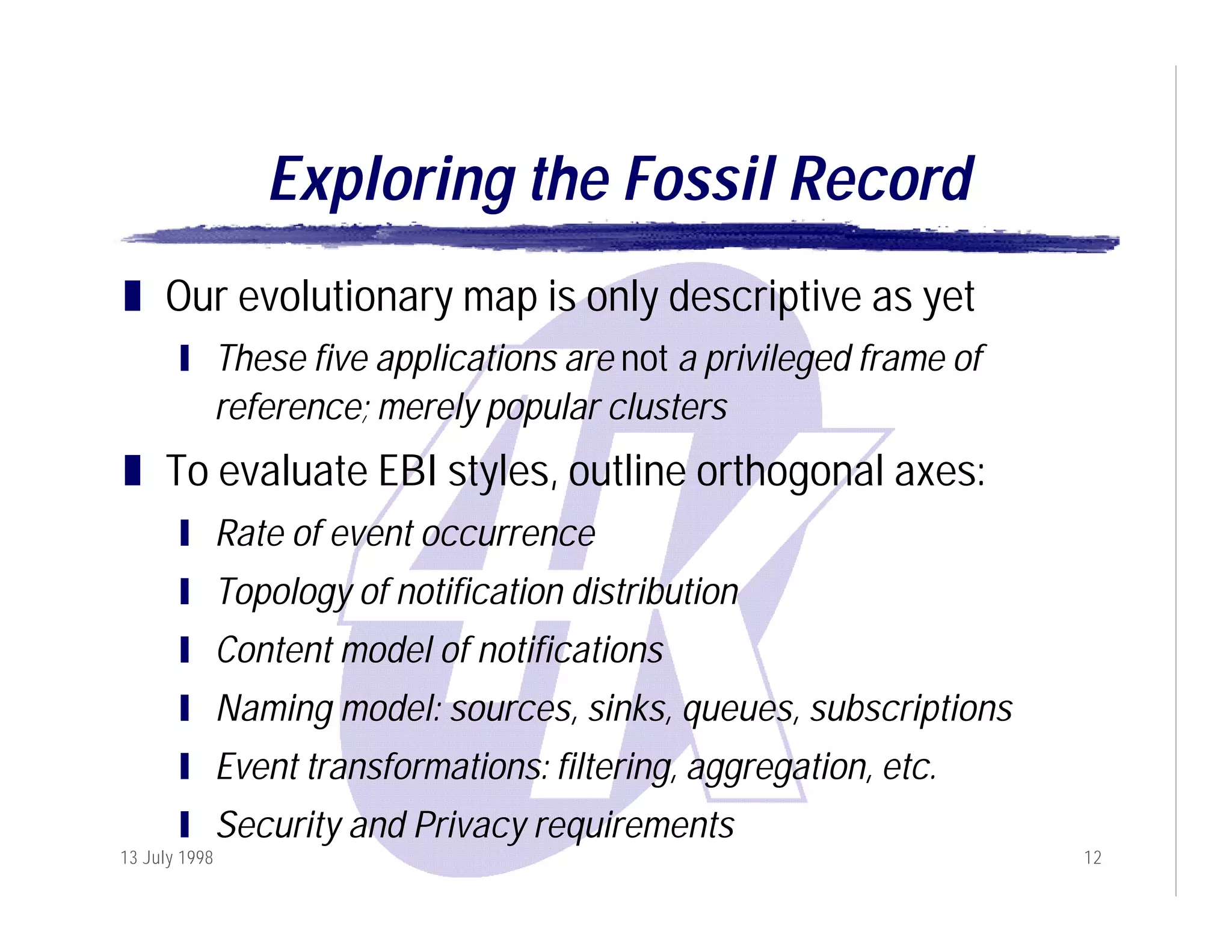The Evolution of Internet-Scale Event Notification Services