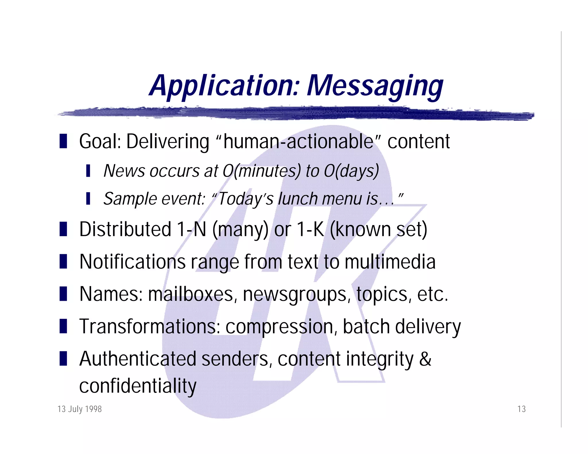 The Evolution of Internet-Scale Event Notification Services