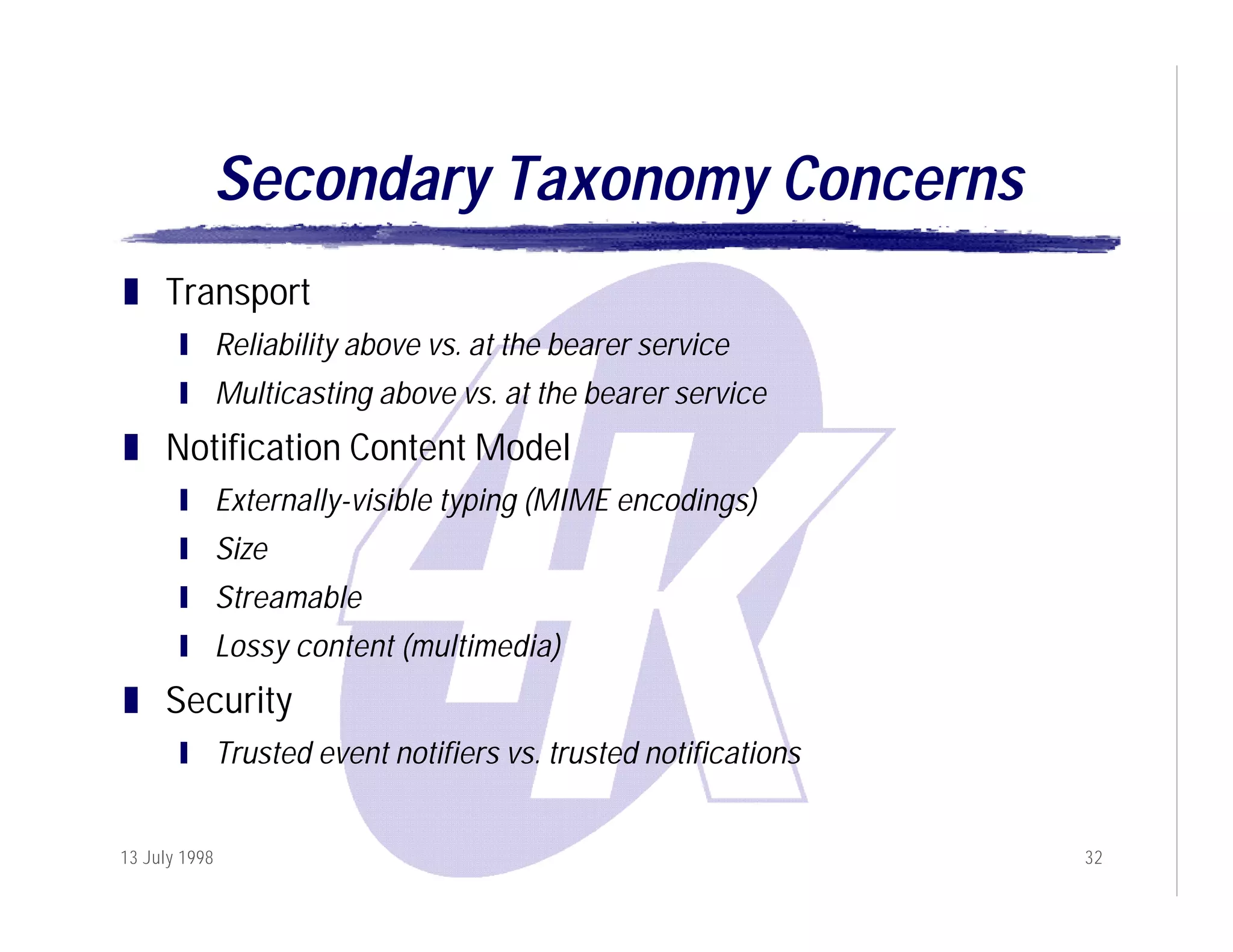 The Evolution of Internet-Scale Event Notification Services