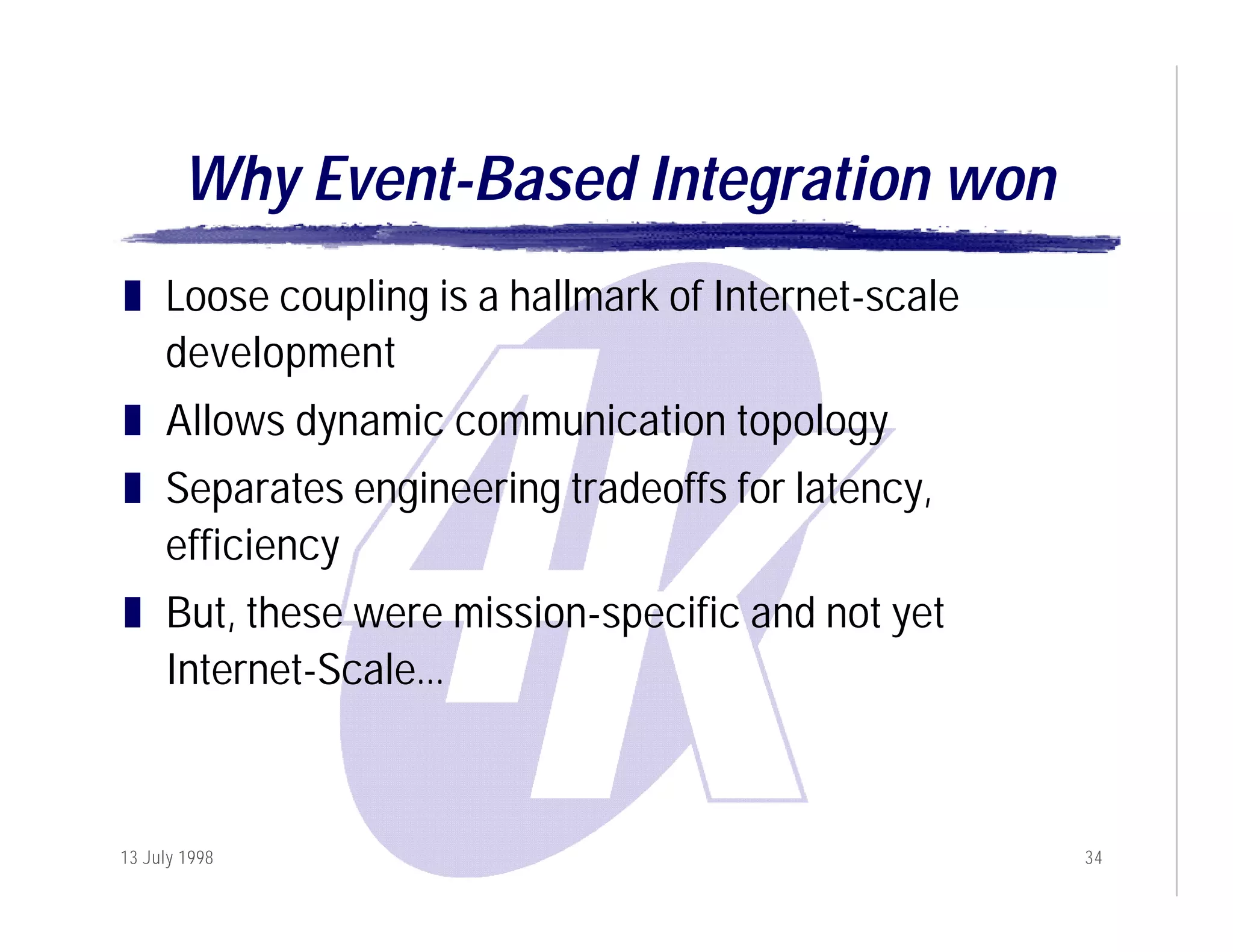 The Evolution of Internet-Scale Event Notification Services