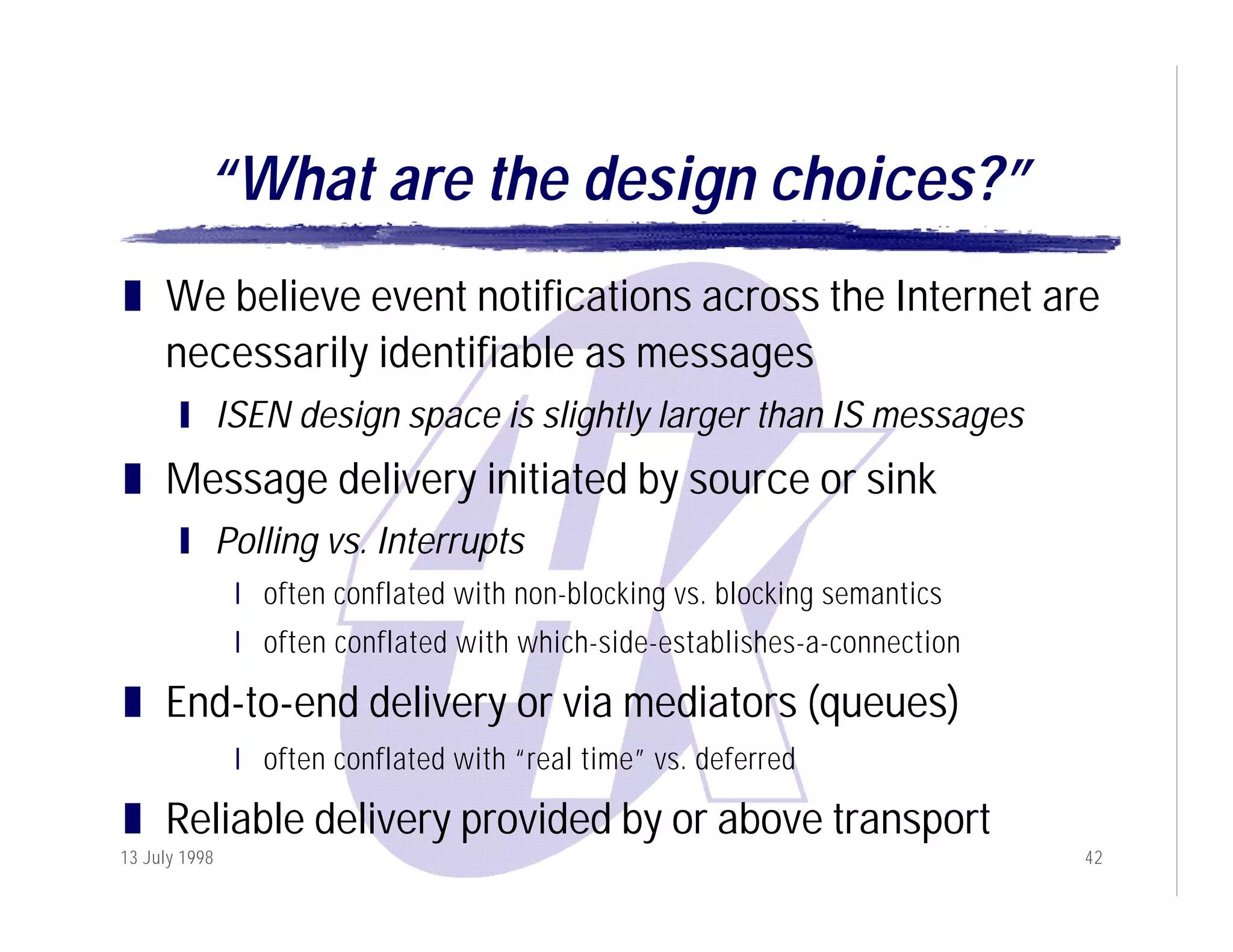 The Evolution of Internet-Scale Event Notification Services