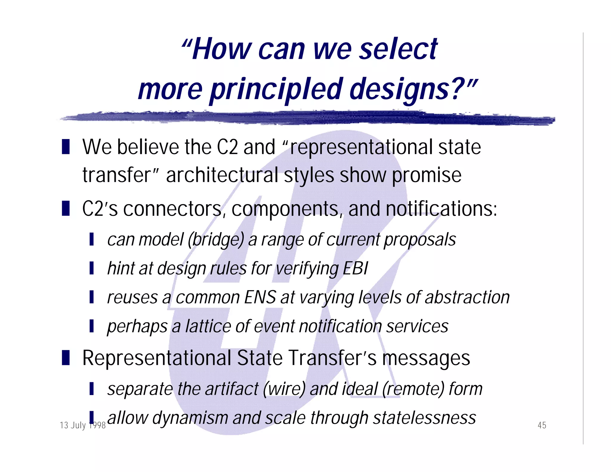 The Evolution of Internet-Scale Event Notification Services