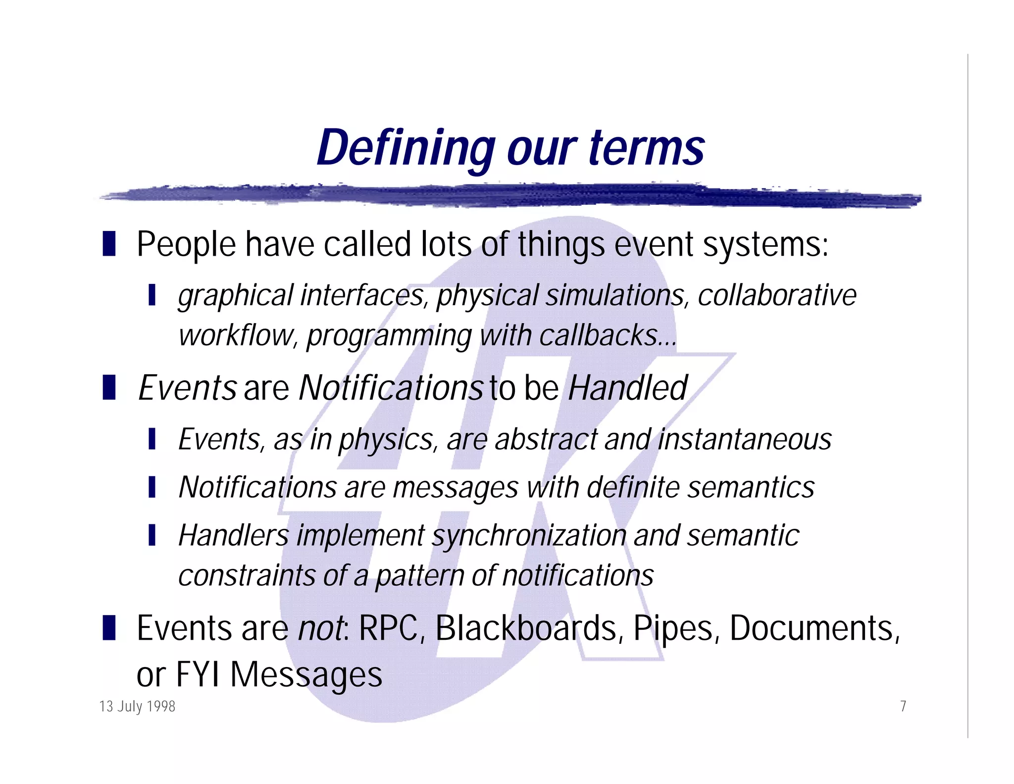 The Evolution of Internet-Scale Event Notification Services