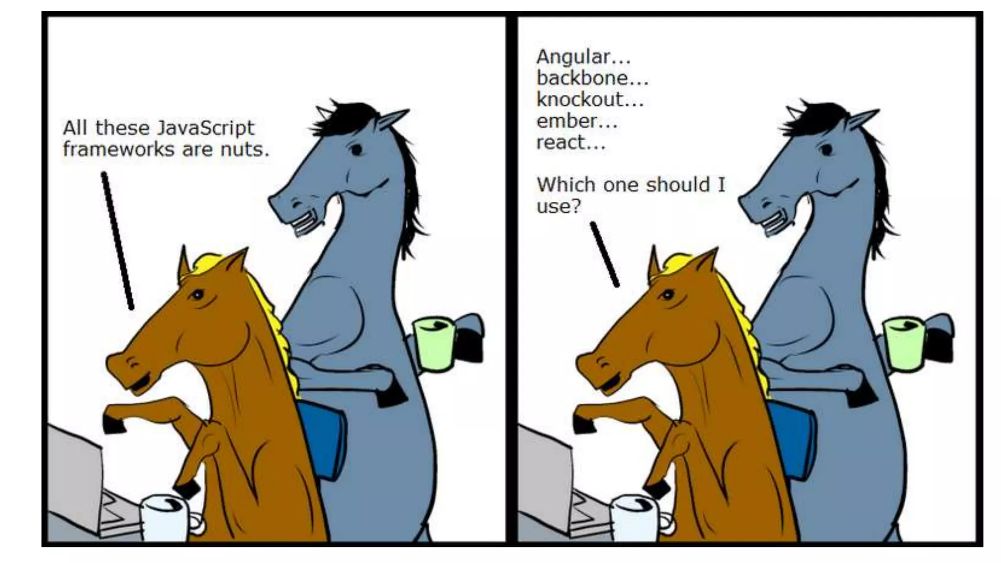 Evolution of java script libraries
