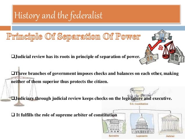 Importance Of Explain The Power Of Judicial Review Madison Summary