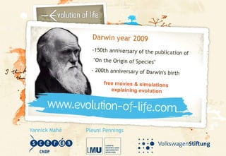 free movies & simulations  explaining evolution 