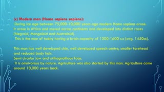 Evolution of Man for m.sc.zoology students .pptx