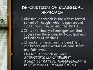 Evolutionof management | PPTX