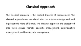 Evolution of Management - Managemement Theory and Practices | PPTX