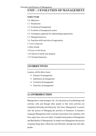 Evolution of Management text notes.pdf principles of Management
