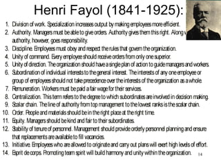 Evolution of management theory itm ch02 | PPT