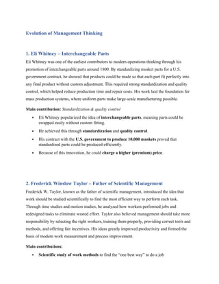 Evolution of Management thinking in today world.docx