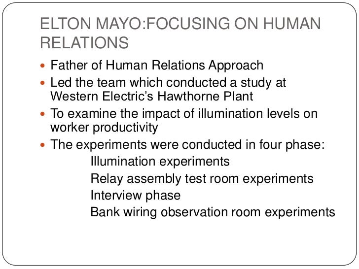 contributions of elton mayo to the development of management thought • know the historical development of schools of management thought elton mayo has been considered as the father of the human relations contribution of the modern management theory. contributions of elton mayo to the development of management thought • know the historical development of schools of management thought elton mayo has been considered as the father of the human relations contribution of the modern management theory.