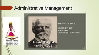 Administrative Management
 