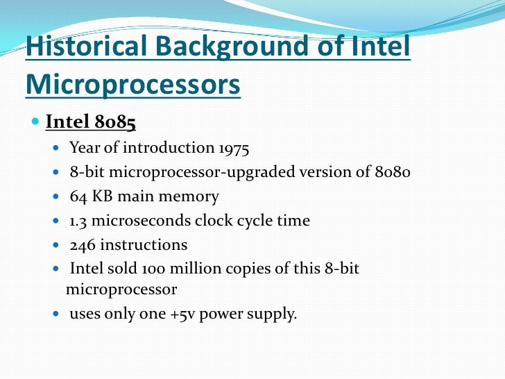 evolution of the microprocessor Lots of analogies but like all analogies though simpler, they are weaker than the literal facts because they leave out things and then it depends on the emphasis. evolution of the microprocessor Lots of analogies but like all analogies though simpler, they are weaker than the literal facts because they leave out things and then it depends on the emphasis.