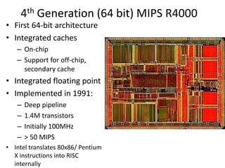Evolution of microprocessors | PPTX