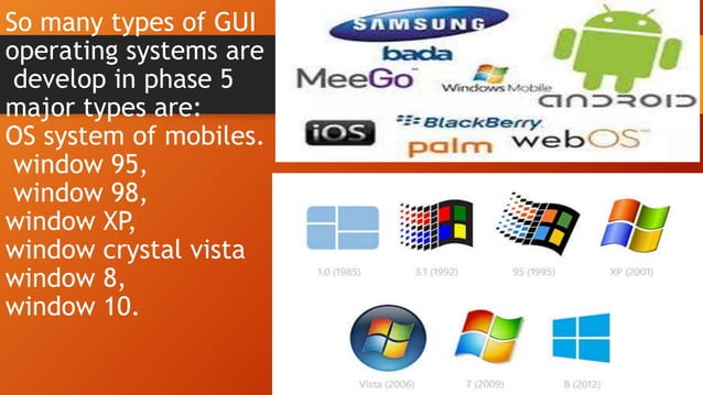 Evolution of operating system